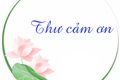 Thư cảm ơn