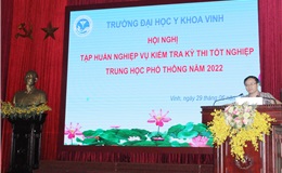 TS. Nguyễn Văn Tuấn - P.Hiệu trưởng trường ĐHYK Vinh - phát biểu khai mạc Hội nghị