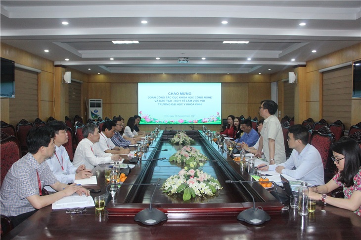 Toàn cảnh buổi làm việc