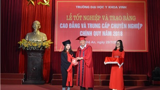 Lễ tốt nghiệp và trao bằng hệ Cao đẳng và TCCN năm 2018