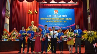 Đại hội đại biểu Đoàn TNCS Hồ Chí Minh trường ĐHYK Vinh lần thứ XVII nhiệm kỳ 2017-2019