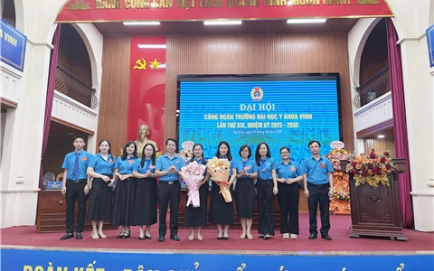 Đại hội Công đoàn Y khoa Vinh lần thứ 19, nhiệm kỳ 2025  -2030