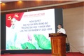 TS. Ngô Trí Hiệp - Báo cáo viên, Đảng ủy viên, Trưởng phòng QLKH&HTQT - báo cáo quán triệt nội dung Nghị quyết và Chương trình hành động