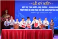 Lãnh đạo "3 nhà" bắt tay ký kết thành công