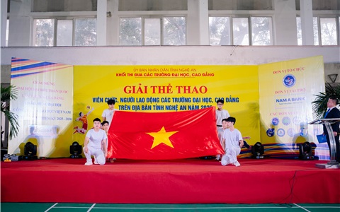 Ngày hội thể thao khối thi đua các trường đại học - cao đẳng tỉnh Nghệ An