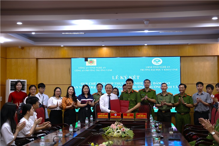 Y khoa Vinh chủ động tăng cường phối hợp thực hiện nhiệm vụ đảm bảo an ninh trật tự