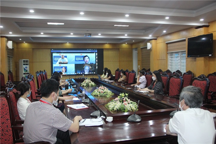 Toàn cảnh điểm cầu trường ĐHYK Vinh