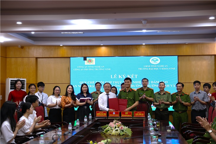 Y khoa Vinh chủ động tăng cường phối hợp thực hiện nhiệm vụ đảm bảo an ninh trật tự