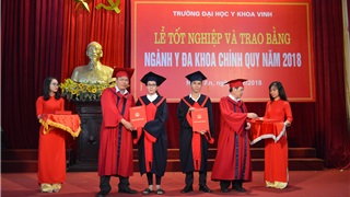 Lễ tốt nghiệp và trao bằng ngành Y đa khoa năm 2018