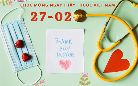 Chúc mừng 66 năm Ngày Thầy Thuốc Việt Nam (27/2/1955 - 27/2/2021)