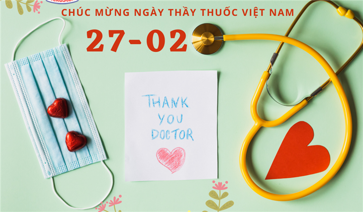 Chúc mừng 66 năm Ngày Thầy Thuốc Việt Nam (27/2/1955 - 27/2/2021)