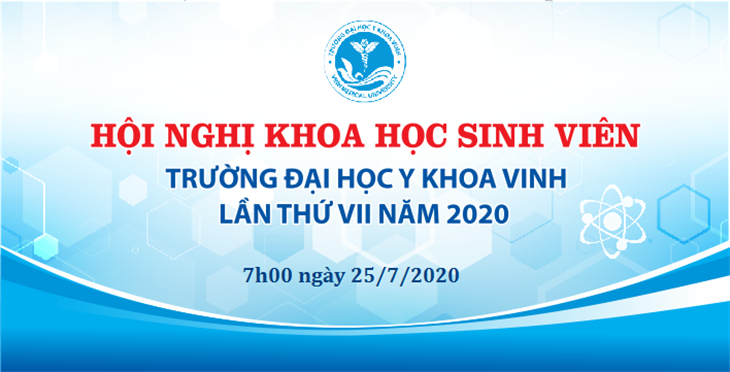 Chương trình Hội nghị khoa học Sinh viên trường ĐHYK Vinh lần thứ VII, năm 2020